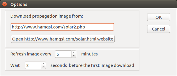 Options window Alt text